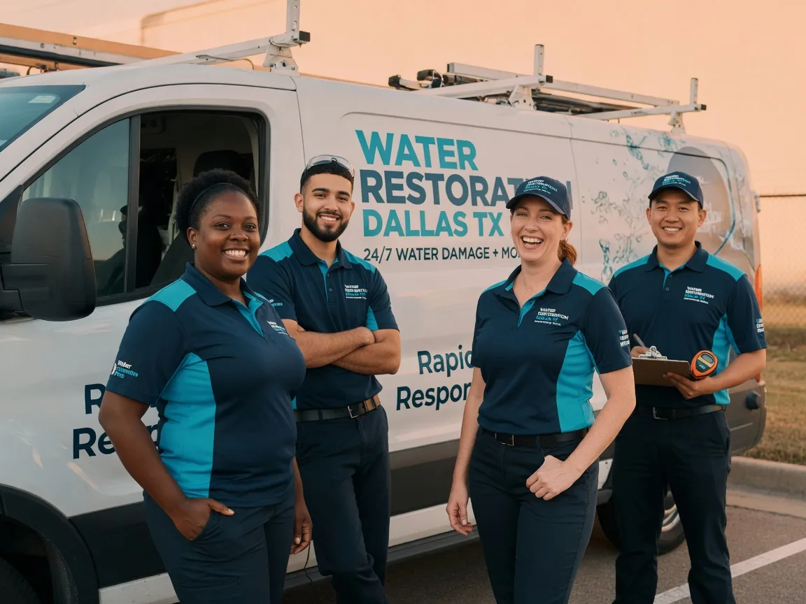 Emergency Water Damage Restoration company in Harwood, TX